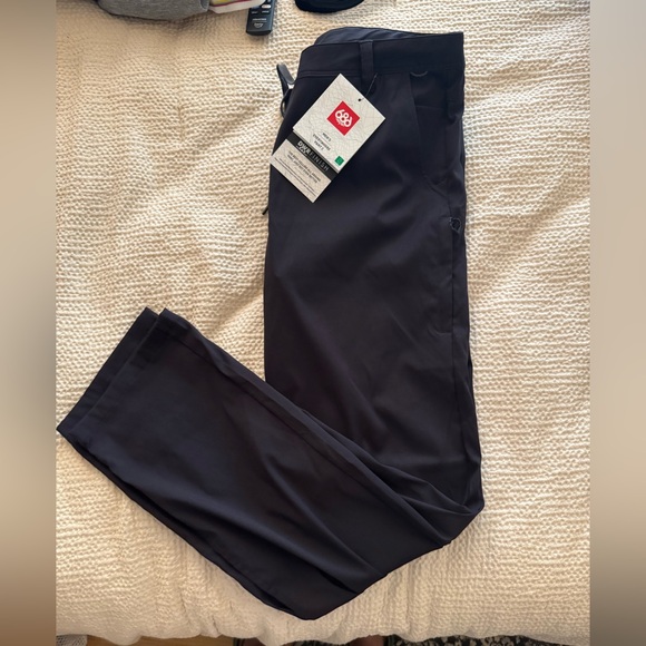 686 Black Everywhere 2 Slim Fit Pants - Picture 1 of 7
